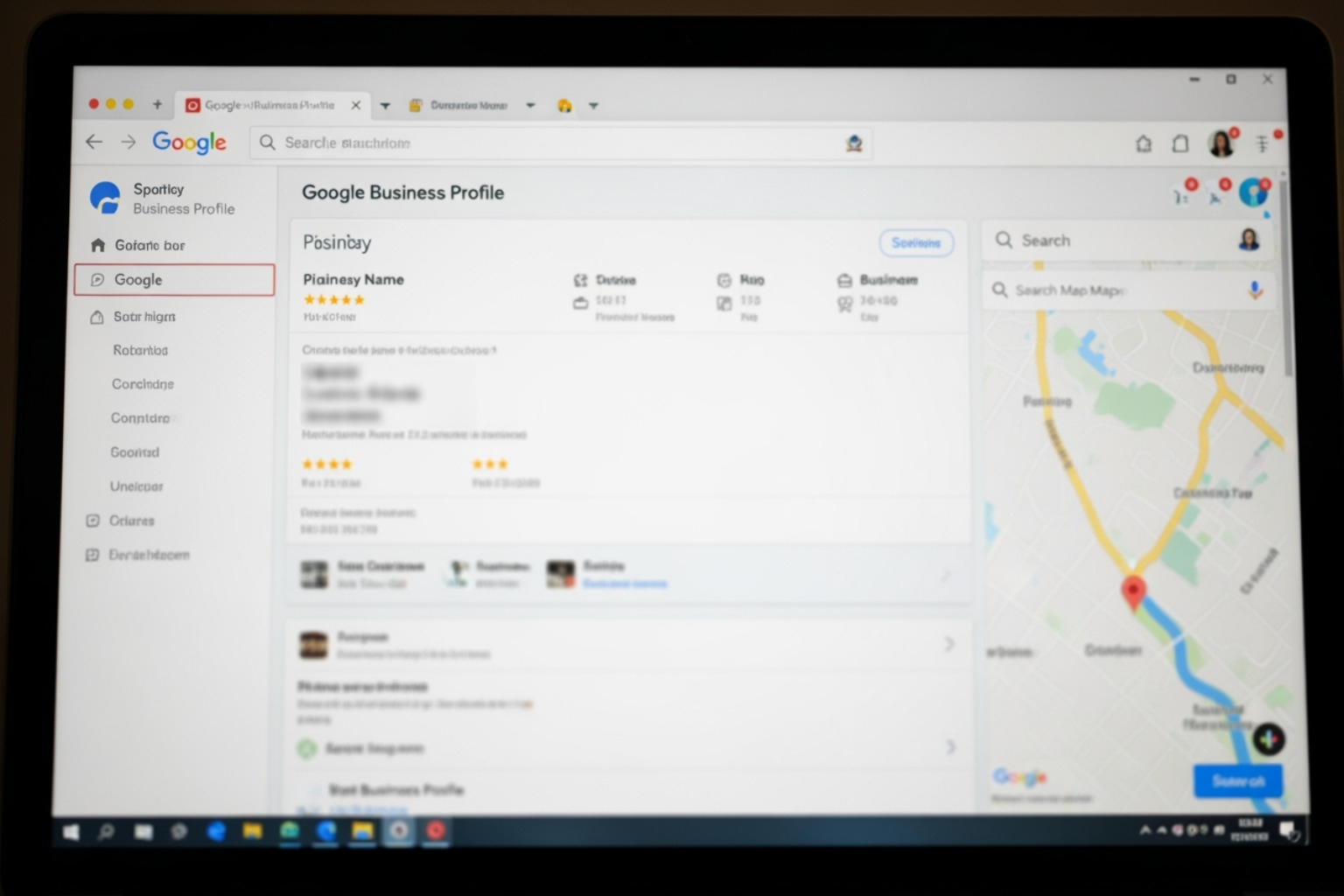 why is my google business profile only visible to managers