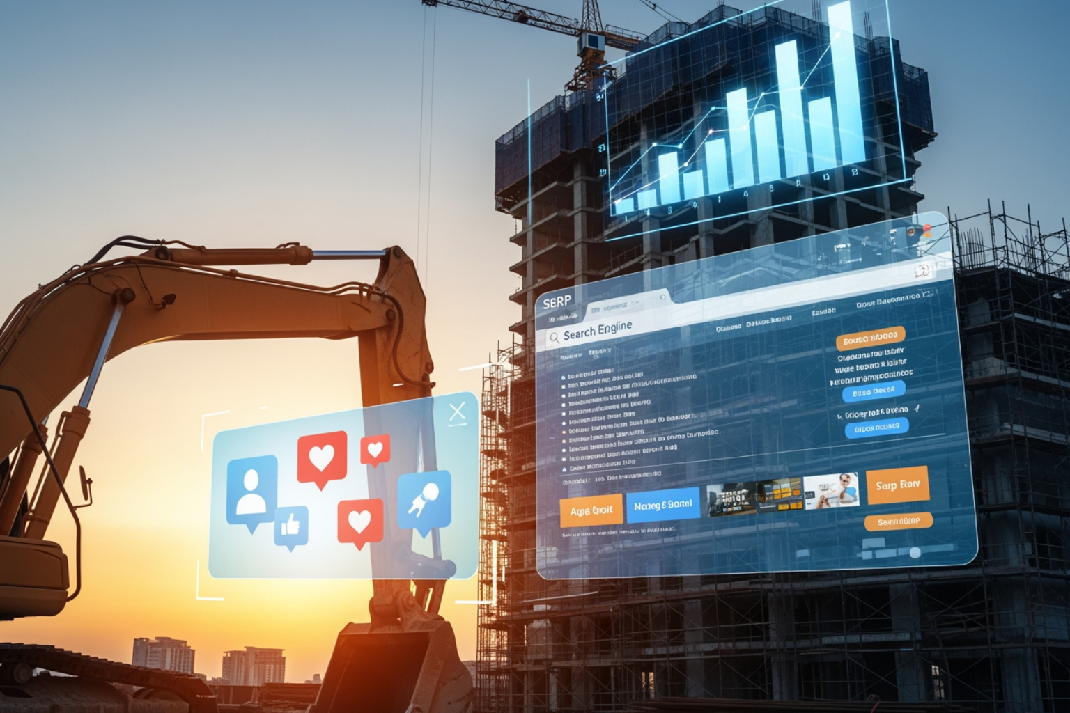 construction company content