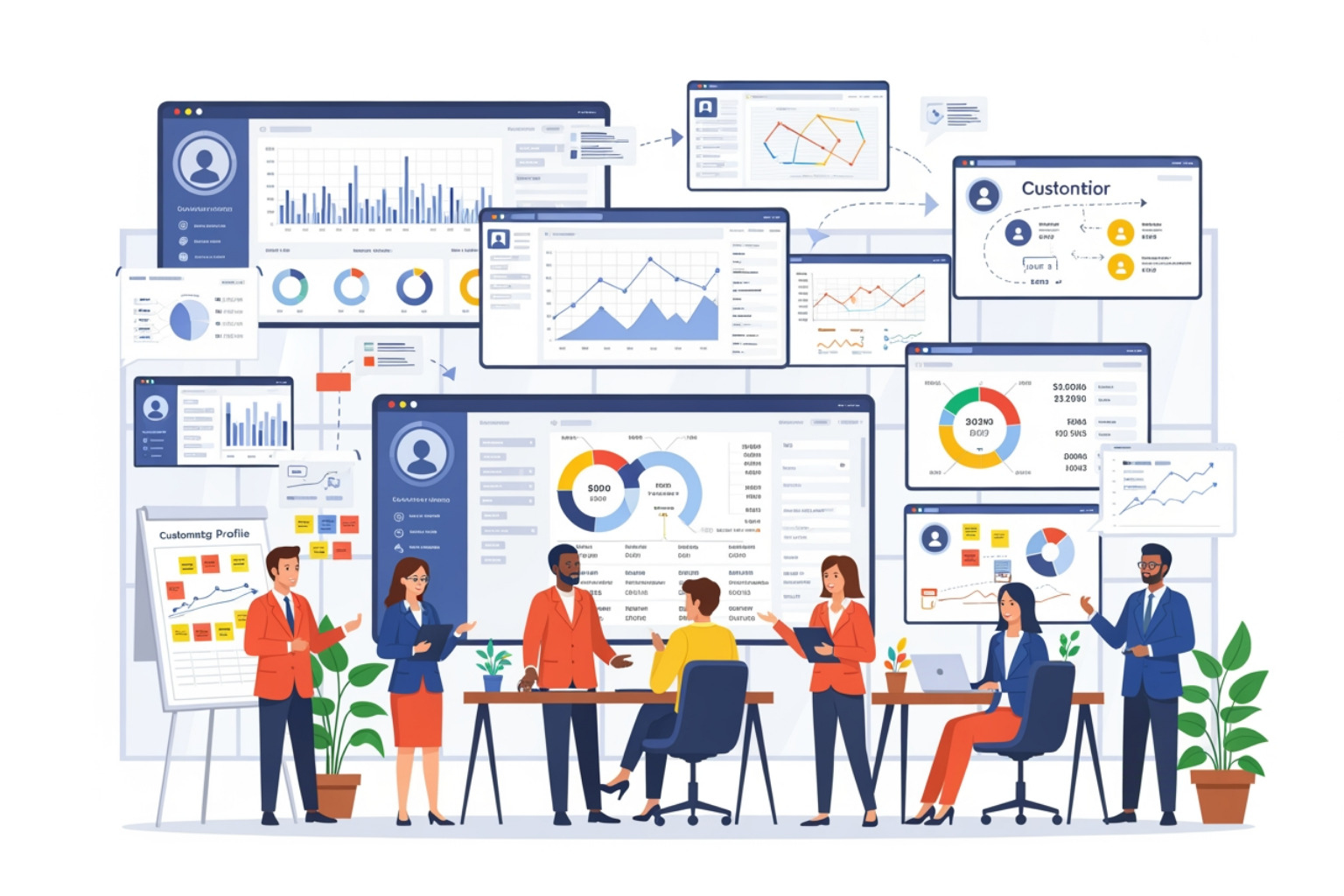 how marketing teams create data-driven customer profiles