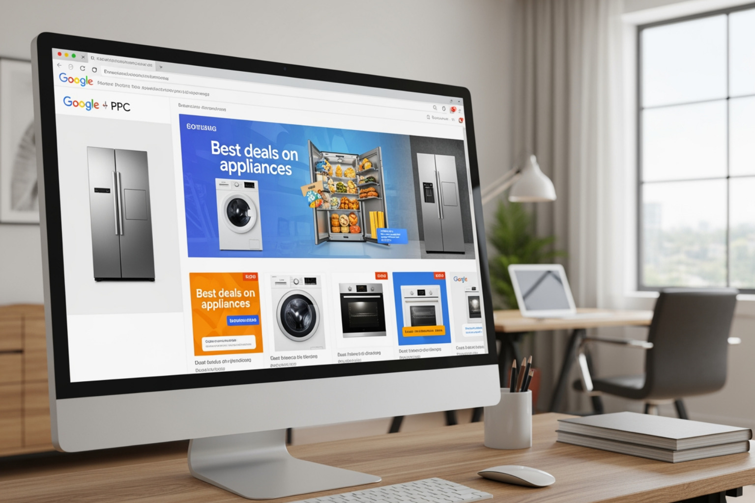 PPC ads for appliances